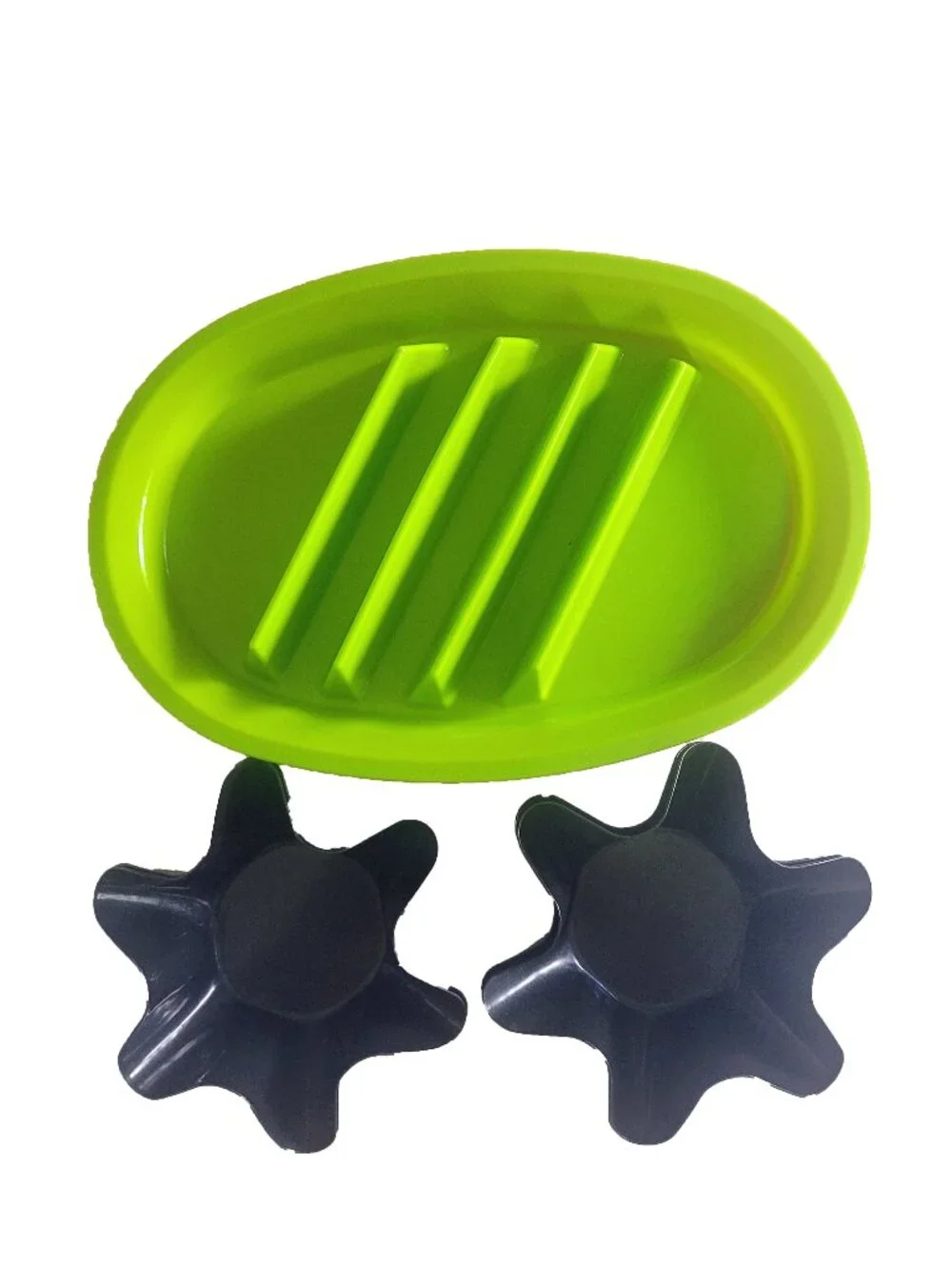 Set of 4 taco plates and bowls